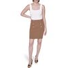 image:imageKarl Lagerfeld Womens Straight Button Detail Essential Classic SkirtVicuna