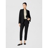 image:imageKarl Lagerfeld Womens Straight Leg Belted Suit PantBlack