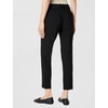 image:imageKarl Lagerfeld Womens Straight Leg Belted Suit PantBlack