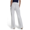 image:imageKarl Lagerfeld Womens Straight Leg Sailor Buttons Cotton Twill PantSoft White
