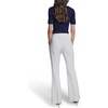 image:imageKarl Lagerfeld Womens Straight Leg Sailor Buttons Cotton Twill PantSoft White
