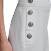 image:imageKarl Lagerfeld Womens Straight Leg Sailor Buttons Cotton Twill PantSoft White