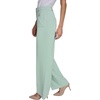 image:imageKarl Lagerfeld Womens Straight Leg Textured Crepe Front Pocket PantFresh Mint