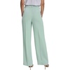 image:imageKarl Lagerfeld Womens Straight Leg Textured Crepe Front Pocket PantFresh Mint
