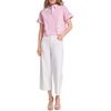 image:imageKarl Lagerfeld Womens Striped Blouse with Floral EmbroideryBallet Slipper