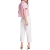 image:imageKarl Lagerfeld Womens Striped Blouse with Floral EmbroideryBallet Slipper