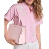 image:imageKarl Lagerfeld Womens Striped Blouse with Floral EmbroideryBallet Slipper