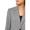 image:imageKarl Lagerfeld Womens Tweed BlazerBlackSoft White