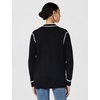 image:imageKarl Lagerfeld Womens Varsity Cardigan Sweater with Karl Logo PatchesBlack