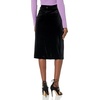 image:imageKarl Lagerfeld Womens Waist Cinching Velvet Midi SkirtBlack