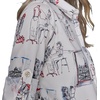 image:imageKarl Lagerfeld Womens Whimsical Paris Scene Trendy BlouseBisque Multi