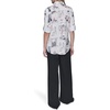 image:imageKarl Lagerfeld Womens Whimsical Paris Scene Trendy BlouseBisque Multi