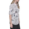 image:imageKarl Lagerfeld Womens Whimsical Paris Scene Trendy BlouseBisque Multi