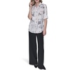 image:imageKarl Lagerfeld Womens Whimsical Paris Scene Trendy BlouseBisque Multi