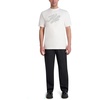 image:imageKARL LAGERFELD Mens Belted Stretchy Soft Dress PantBlack