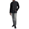 image:imageKARL LAGERFELD Mens Color Blocked Long Sleeve CardiganCharcoalBlack