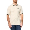image:imageKARL LAGERFELD Mens Contrast Trimming Basic Buttons PoloNatBlk
