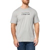 image:imageKARL LAGERFELD Mens Crewneck Short Sleeve Cursive Logo Graphic Relaxed Fit TShirtGrey