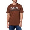 image:imageKARL LAGERFELD Mens Crewneck Short Sleeve Graphic Design Relaxed Fit TShirtNavy Blazer