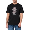 image:imageKARL LAGERFELD Mens Crewneck Short Sleeve Scribbled Armor Graphic Design Relaxed Fit TShirtBlack