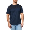 image:imageKARL LAGERFELD Mens Crewneck Short Sleeve Tonal Neckline Logo Design Relaxed Fit TShirtNavy Blazer