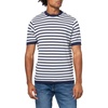 image:imageKARL LAGERFELD Mens Crewneck Striped Textured Knit DressNavy Multi
