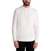 image:imageKARL LAGERFELD Mens Hooded Drawstring Karl Graphic SweatshirtWhite