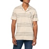 image:imageKARL LAGERFELD Mens Knitted Button Front Collared Short Sleeve ShirtNatural