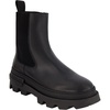 image:imageKARL LAGERFELD Mens Leather Plain Toe Chelsea BootBlack