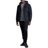 image:imageKARL LAGERFELD Mens Plaid Hooded Down JacketPuffer BlackGrey