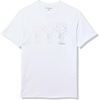 image:imageKARL LAGERFELD Mens Pullover Short Sleeve Karl Trio Graphic TShirtWhite Multi