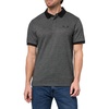 image:imageKARL LAGERFELD Mens Straight Collar Chest Logo Textured Short Sleeve PoloNatural