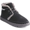 image:imageKARL LAGERFELD Mens Suede Chukka Boot Faux Shearling Lining BootBlack