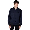 image:imageKARL LAGERFELD Mens Textured Bomber With Zipper PocketsNavy