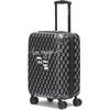 image:imageKARL LAGERFELD Paris Unisex Luggage SuitcaseBlackGreyLargeBlackGrey