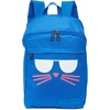 image:imageKARL LAGERFELD Paris Unisex Luggage backpackBlueSmall BackpackBlue