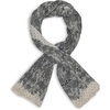 image:imageKARL LAGERFELD Paris Womens Lace Daisy Oversized Scarf With Eyelash Fringe Bisque One Size