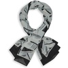 image:imageKARL LAGERFELD Paris Womens Oversized Art Deco Lightweight Scarf Fresh Mint One Size