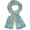 image:imageKARL LAGERFELD Paris Womens Water Color Carden Lightweight Scarf Sky Blue One Size