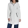 image:imageKARL LAGERFELD Womens Bonded Tech Rain Wear AnorakWhite