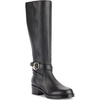 image:imageKARL LAGERFELD Womens Claremont Everyday Riding BootBlack