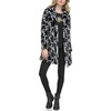 image:imageKARL LAGERFELD Womens Faux Fur Everyday Long Faux FurBlackWhite