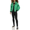 image:imageKARL LAGERFELD Womens Karl Lagerfeld Paris Womens Short Anorack With Logo Sleeve JacketKelly Green