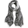 image:imageKARL LAGERFELD Womens KarlChoupette Logo Lightweight PashminaBlack