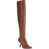 image:imageKARL LAGERFELD Womens Kian Tall Knee High Boot With Stiletto HeelFaux Leather Cognac