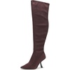 image:imageKARL LAGERFELD Womens Kian Tall Knee High Boot With Stiletto HeelFaux Suede Chocolate