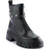 image:imageKARL LAGERFELD Womens Latisha Lug Sole Chelsea Boot With PinsBlack