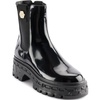 image:imageKARL LAGERFELD Womens Londyn Lug Sole Chelsea Boot With Logo HardwareBlack