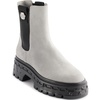 image:imageKARL LAGERFELD Womens Londyn Lug Sole Chelsea Boot With Logo HardwareGrey