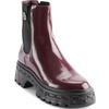 image:imageKARL LAGERFELD Womens Londyn Lug Sole Chelsea Boot With Logo HardwareWine